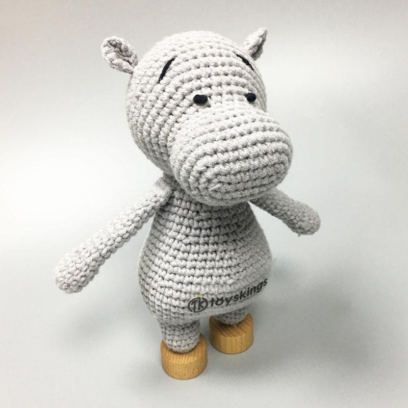 Crochet Babby Hippo Toy