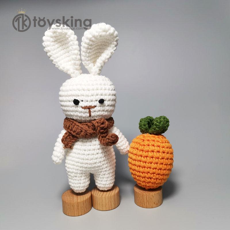 Handmade Crochet Newborn Baby Gifts Set Bunny